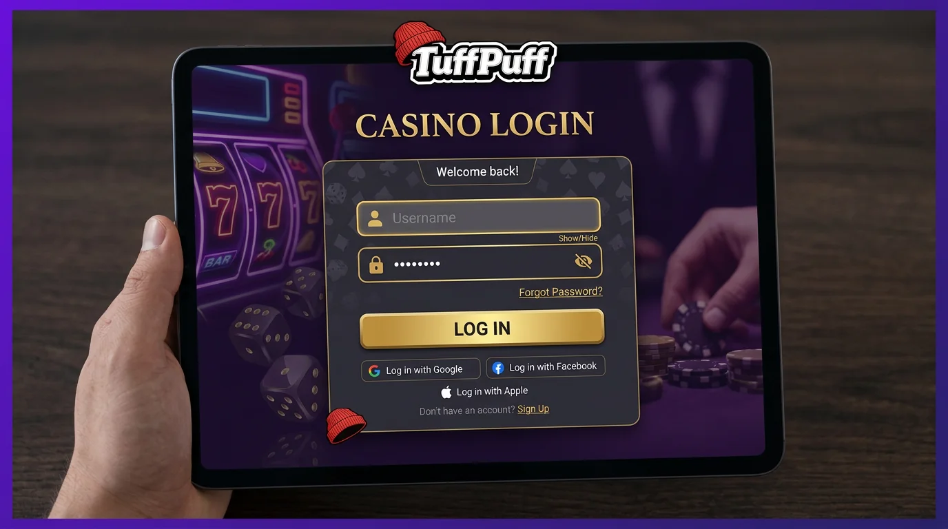 TuffPuff Casino Login